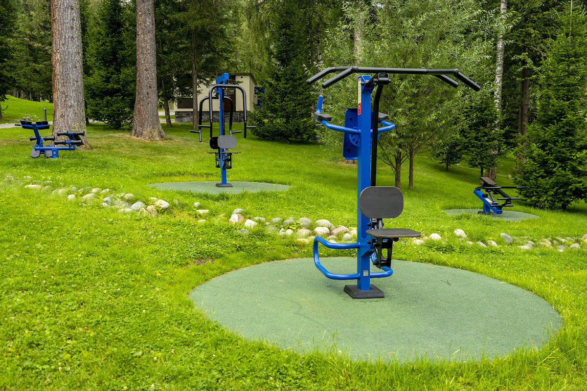 Спортивная площадка в природно-оздоровительном комплексе Cosmos Collection Altay Resort 