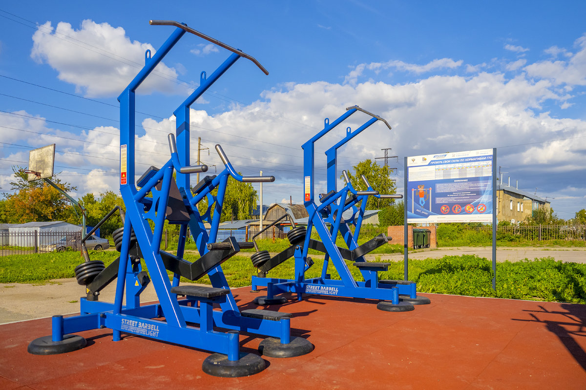 Площадка для тренировок и сдачи нормативов в Коченево 
