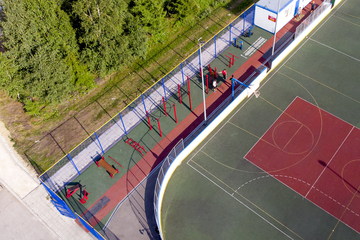 Спортивная площадка в Евсино